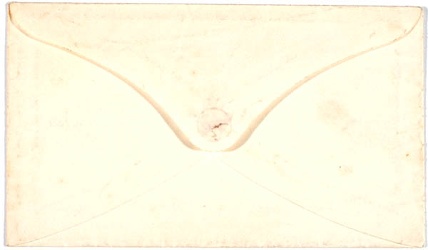 A 587 envelope back